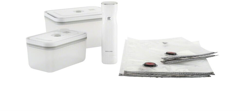 ست ظروف وکیوم 7 پارچه زولینگ آلمان | سایز M/L | مدل ZWILLING Fresh Save | پلاستیک درب سفید